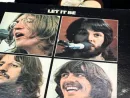 'Let it Be' album from The Beatles. This music album is on a vinyl record LP disc. Album cover