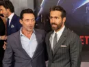 Hugh Jackman and Ryan Reynolds attend The Adam Project by Netflix premiere at Alice Tully Hall; New York^ NY - February 28^ 2022