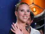 Scarlett Johansson attends the Fly me To The Moon photocall at Matadero on July 11^ 2024 in Madrid^ Spain.