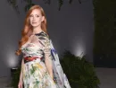 Jessica Chastain arrives for 2nd Annual Academy Museum Gala on October 15^ 2022 in Los Angeles^ CA
