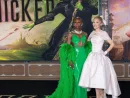 Cynthia Erivo and Ariana Grande at the premiere for Wicked at the Dorothy Chandler Pavilion. LOS ANGELES^ CA. November 09^ 2024