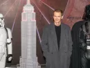 Hayden Christensen attends a Star Wars-themed media event at the Empire State Building on March 21^ 2024.