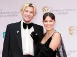 Millie Bobby Brown and husband Jake Bongiovi attend the EE British Academy Film Awards 2022 at Royal Albert Hall in London^ England. London^ United Kingdom - March 13^ 2022: