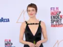 Emma Stone at the 2025 Film Independent Spirit Awards.SANTA MONICA^ USA. February 22^ 2025