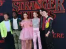 Cast of Stranger Things attend the premiere of Netflix's "Stranger Things" Season 3 on June 28^ 2019 in Santa Monica^ California.