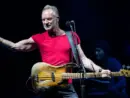 STING performs in front of thousands of people on the stage of the Lucca summer festival in Piazza Napoleone in Lucca LUCCA^ ITALY - JULY 29^ 2019