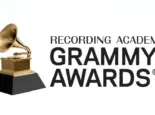 RECORDING ACADEMY^ GRAMMY AWARDS simply known as GRAMMY advertising seen on billboard