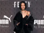 Rihanna attends the FENTY PUMA by Rihanna AW16 Collection during Fall 2016 New York Fashion Week at 23 Wall Street on February 12^ 2016 in New York City.