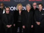 Phil X^ David Bryan^ Jon Bon Jovi^ Hugh McDonald and Tico Torres of Bon Jovi at the MusiCares Person of the Year Gala. LOS ANGELES^ USA. February 02^ 2024