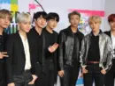 Jungkook^ Jimin^ V^ Suga^Jin^ J-Hope and Rap Monster of BTS at the 2017 American Music Awards held at the Microsoft Theater in Los Angeles^ USA on November 19^ 2017.