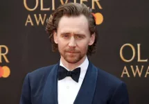 Tom Hiddleston attends The Olivier Awards at the Royal Albert Hall in London^ England. London^ United Kingdom - April 7^ 2019