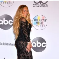 Mariah Carey at the 2018 American Music Awards at the Microsoft Theatre LA Live. LOS ANGELES^ CA. October 09^ 2018