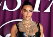 Kim Kardashian attends the All's Fair London Premiere at Odeon Luxe Leicester Square. London^ United Kingdom - October 22^ 2025