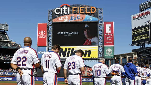 MLB Holds a Moment of Silence for Fernandez, One of the League's