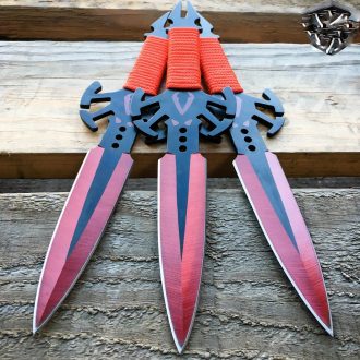 red-throwing-knives