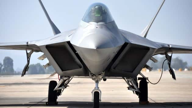 Air Force F-22 fighter crashes at Florida range, pilot ejected safely ...