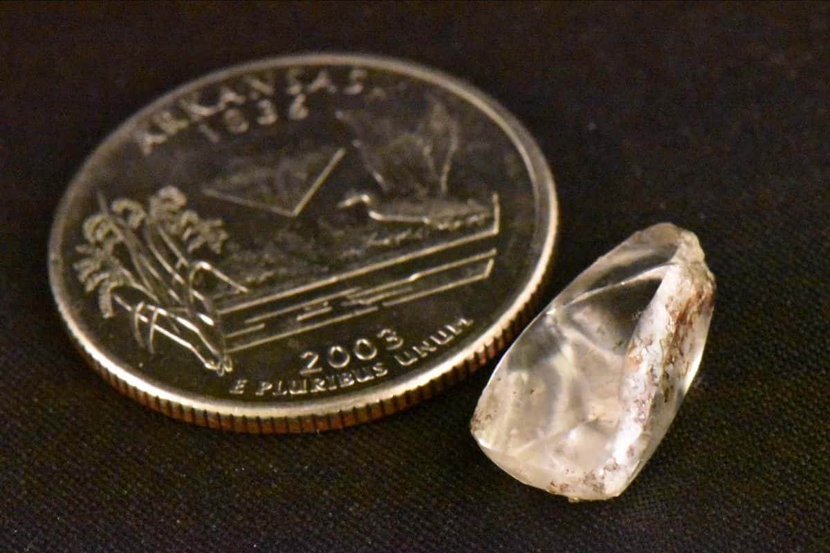 Man Discovers Large Diamond in Arkansas' Crater of Diamonds State Park