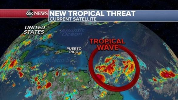 New tropical threat for Caribbean and Bahamas, heat wave continues for ...