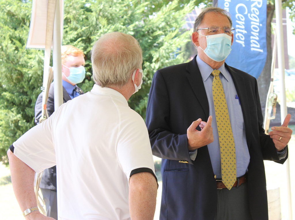 Boozman visits BRMC, discusses coronavirus impact on healthcare community