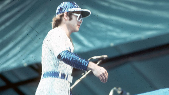 Harry Styles wore an Elton John-inspired sparkly Dodgers costume before  Game 3