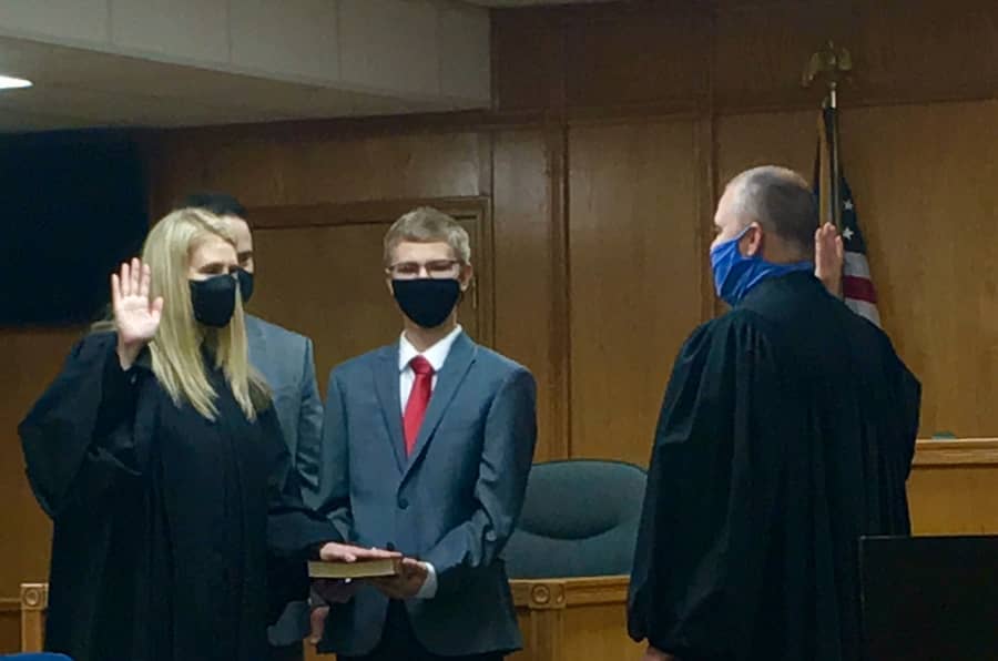 Copeland sworn in as circuit judge | KTLO