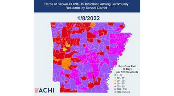 97% of school districts have high COVID-19 infection rates - Vimarsana News