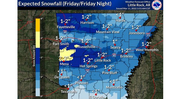 Friday midday weather update: Roads in good shape, more snow expected - Vimarsana News