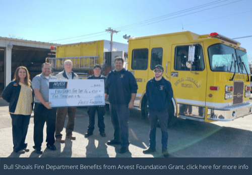 Arvest Foundation awards Bull Shoals FD - Vimarsana News