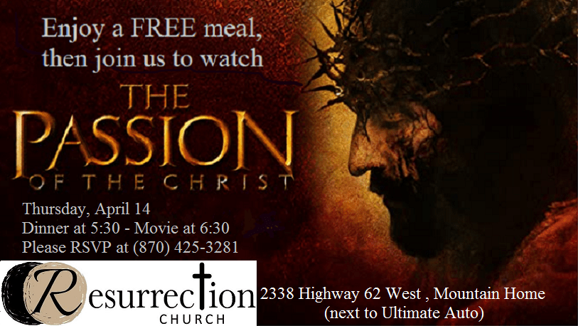 FREE Meal & Movie: The Passion of the Christ - Vimarsana News