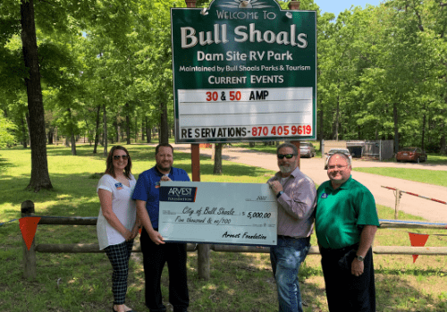 Arvest Foundation donates to City of Bull Shoals - Vimarsana News
