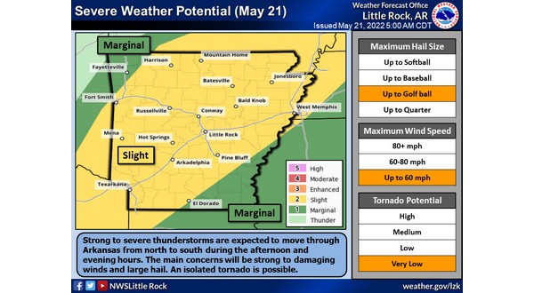 Severe weather possible Saturday - Vimarsana News