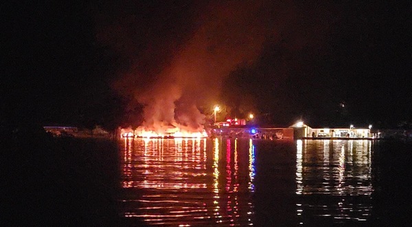 26 Boats, Dock Damaged In Fire At Marina 