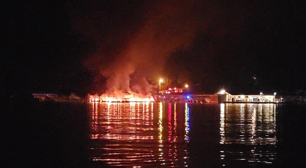 UPDATE: Boat motor explosion started fire at Tracy Ferry Marina - Vimarsana News