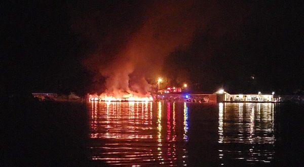 Tracy Area fire chief, assistant chief discuss fighting blaze on water ...