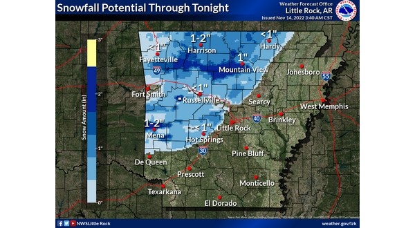 Mixture Of Rain, Snow Expected Monday Evening | KTLO