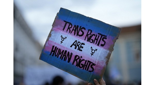 Demonstrators speak against bathroom bill on steps of the Arkansas Capitol - Vimarsana News