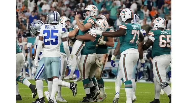 Dolphins Nip Cowboys On Jason Sanders' Last-second Field Goal, Secure ...