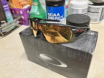 Oakley radar discount ev 24k iridium