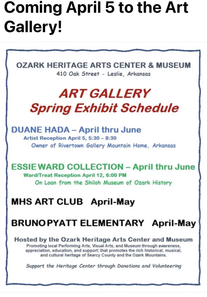 Art Gallery Spring Exhibit | KTLO