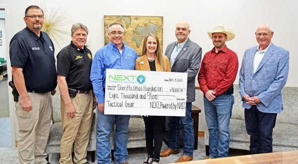 NEXT donates funds to aid in purchase of tactical gear | KTLO