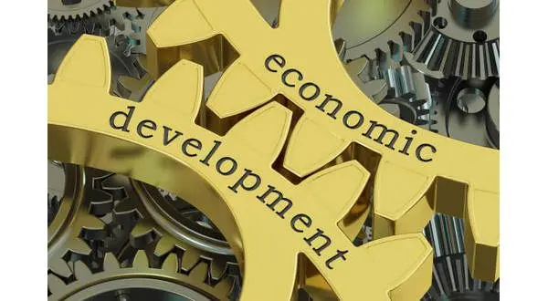 economic-development-concept-on-the-gearwheels-3d-rendering