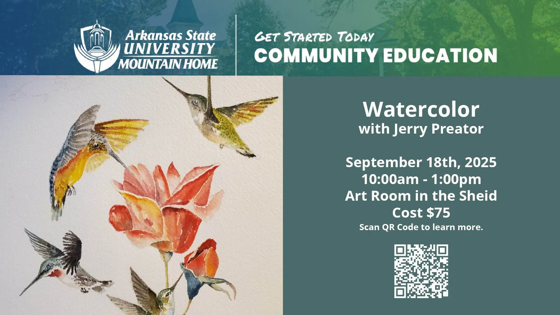 Watercolor with Jerry Preator