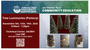 Tree Luminaries (Pottery)