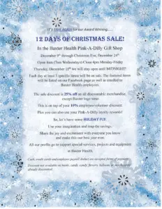 12 Days of Christmas Sale