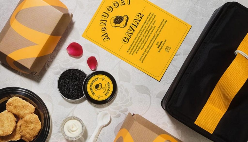 McDonald’s to give away McNugget caviar kits in one-day online promotion