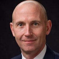 Official portrait of USD Law School Dean Neil Fulton