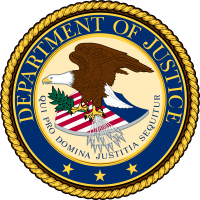 Seal of US Attorney of South Dakota on white background