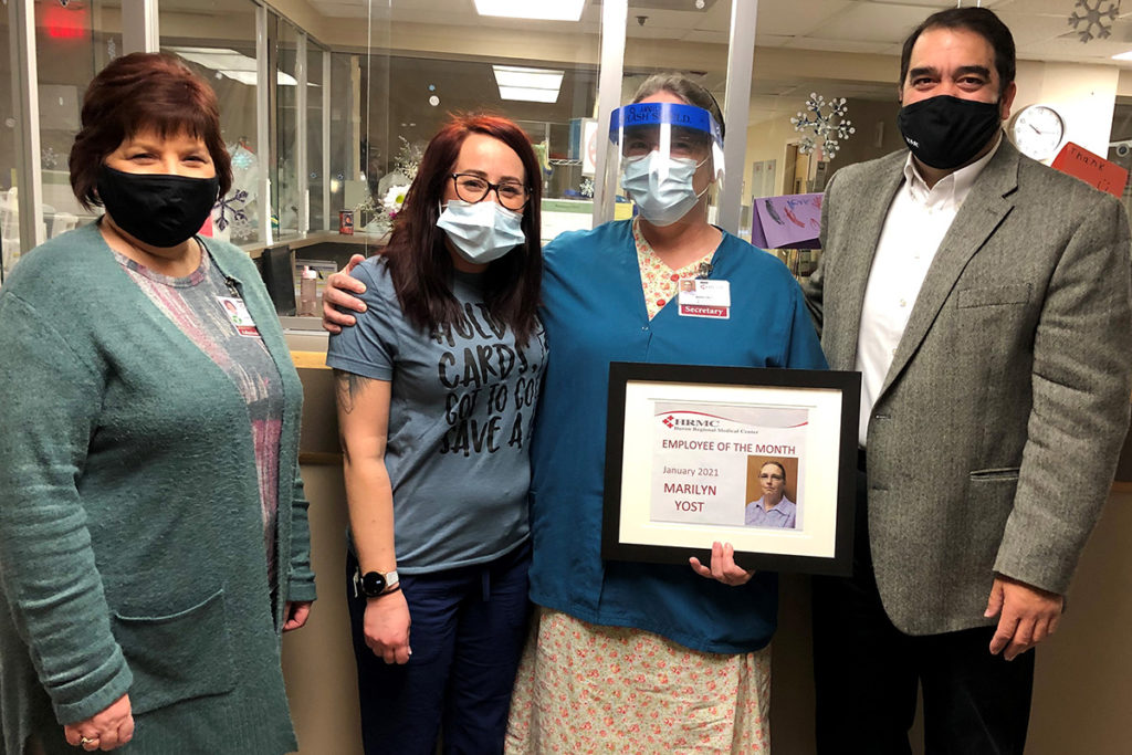 HRMC Honors Yost as January Exceptional Employee - Vimarsana News