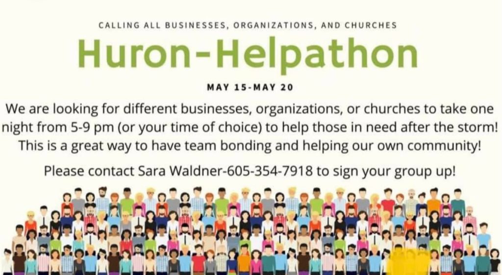 HURON HELPATHON ASKING FOR GROUPS TO AID CLEAN UP - Vimarsana News