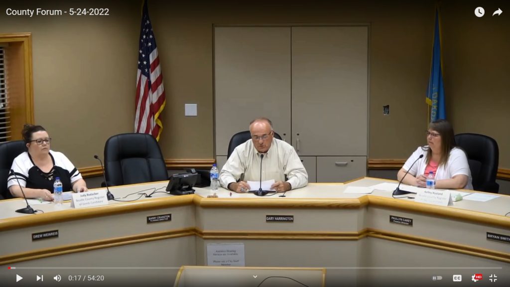 BEADLE COUNTY ELECTION FORUM HELD FOR JUNE 7TH ELECTION - Vimarsana News